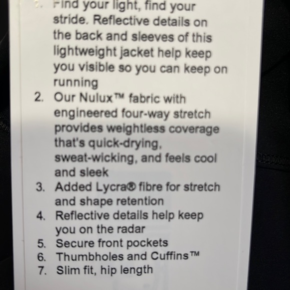 Lululemon Jacket - Picture 3 of 4